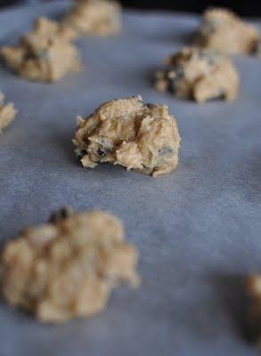 Erdnuss-Rosinen-Cookies