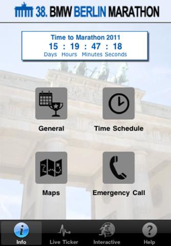 iphone Marathon iPhone App: Berlin Marathon