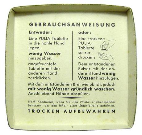 Seifensammlung, Seifenausstellung – PULIA Handwaschtabletten von PUHL & CO. Berlin