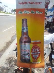 Werbeverbot für Alkohol in den Strassen von Phnom Penh