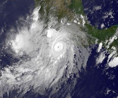 Update: Hurrikan Hillary jetzt Kategorie 3, Hilary, major hurricane, Pazifik, Acapulco, Mexiko, aktuell, September, 2011, Hurrikansaison 2011, Hurrikan Satellitenbilder, 