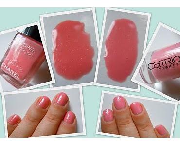 Ein Dupe? Catrice #480 "Miss Piggy Reloaded" zu Chanel #557 "Morining Rose"