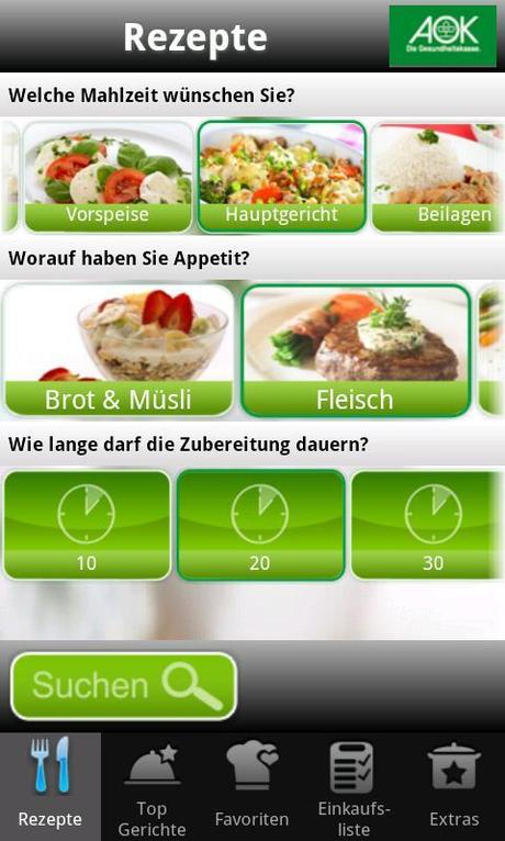 AOKgenießen – Mehr als 1000 gesunde und leckere Rezepte warten auf dich