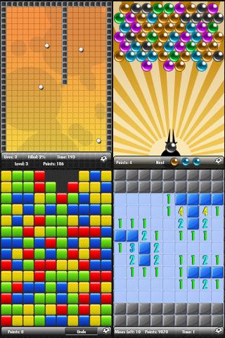 ALL-IN-1 Casual & Puzzle Gamebox – 9 schöne und fesselnde Spiele in einer App