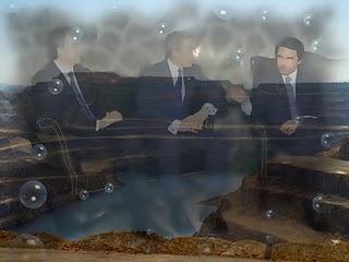 Bush macht Kumpel Aznar zum Goldgräber