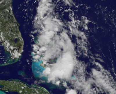 Tiefdruckgebiet über Bahamas entwickelt sich, Philippe, Rina, Bahamas, Florida, US-Ostküste Eastcoast, Atlantik, aktuell, September, 2011, Hurrikansaison 2011, 