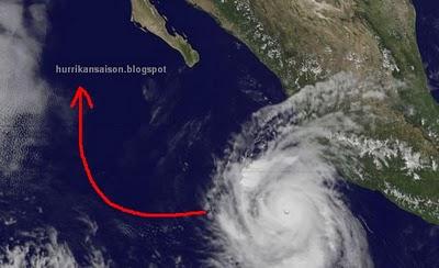 @ Baja California: Bitte HILARY im Auge behalten, Hilary, major hurricane, Baja California, Pazifik, Mexiko, aktuell, Hurrikanfotos, Verlauf, Vorhersage Forecast Prognose, September, 2011, Hurrikansaison 2011, 