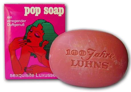 Seifensammlung, Seifenausstellung – Die POP SOAP von LUHNS aus Wuppertal. Die sexquisite Luxusseife mit einem erregenden Duftgenuß.