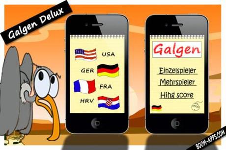 Galgen Delux – Sehr gelungene Variante eine klassischen Spiels und sogar mit deutschen Umlauten