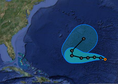 Philippe, Atlantik, Bermudas, Verlauf, Vorhersage Forecast Prognose, aktuell, Oktober, 2011, Hurrikansaison 2011, 