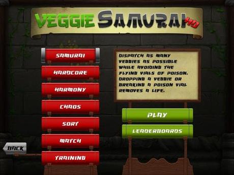 Veggie Samurai – Die spaßige Schnibbel-App für iPhone, iPod touch und iPad