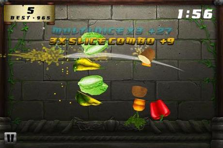 Veggie Samurai – Die spaßige Schnibbel-App für iPhone, iPod touch und iPad