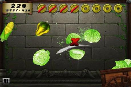 Veggie Samurai – Die spaßige Schnibbel-App für iPhone, iPod touch und iPad