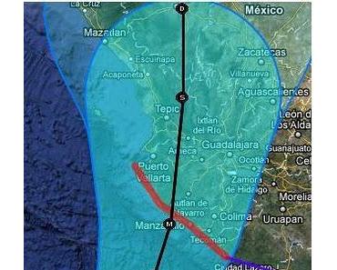 Hurrikan JOVA jetzt Kategorie 2 - Hurrikanwarnung in Jalisco, Mexiko, aktiviert