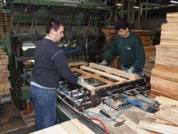 Ein Beruf mit Potenzial: Der Holzmechaniker im HPE-Betrieb. Foto: hapack/HPE