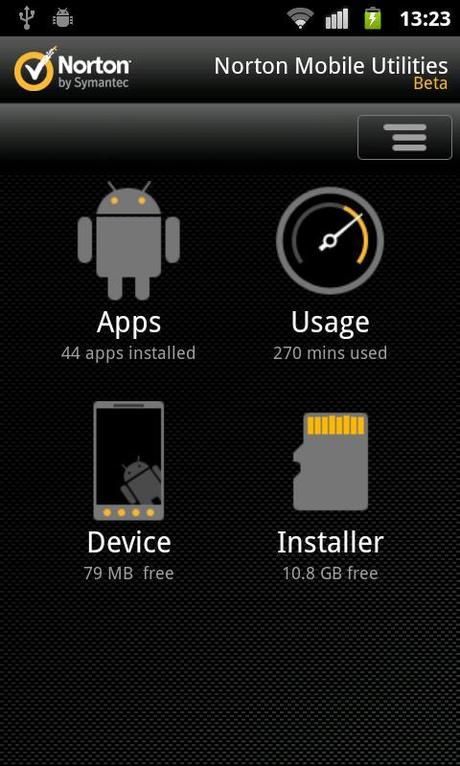 Norton Mobile Utilities (Beta) gibt dir diverse nützliche Tools an die Hand