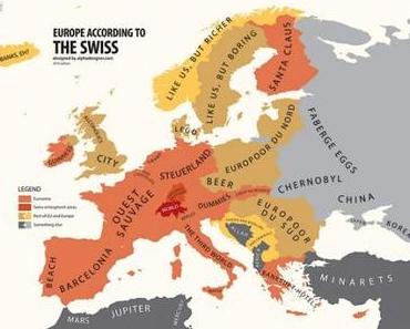 Europe according to the Swiss – Mapping Stereotypes.