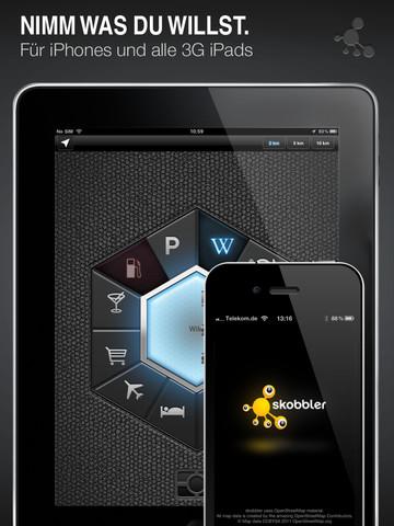 GPS Navigation 2 – skobbler goes Offline und Online