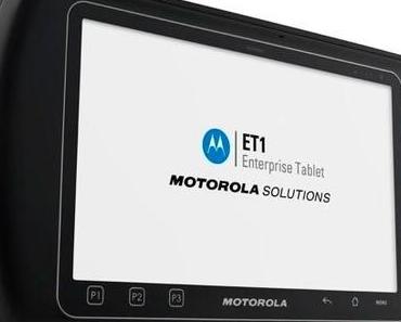Motorola ET1: Motorola Solutions stellt Tablet für Unternehmen vor.