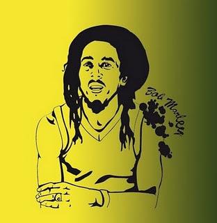 K&L; Wall-Art - Bob Marley
