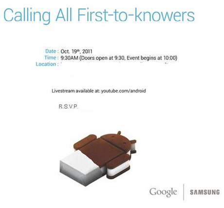 Samsung/Google Event am 19. Oktober in Hong-Kong