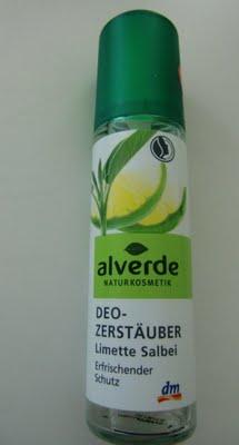 Review Alverde Deozerstäuber Limette Salbei
