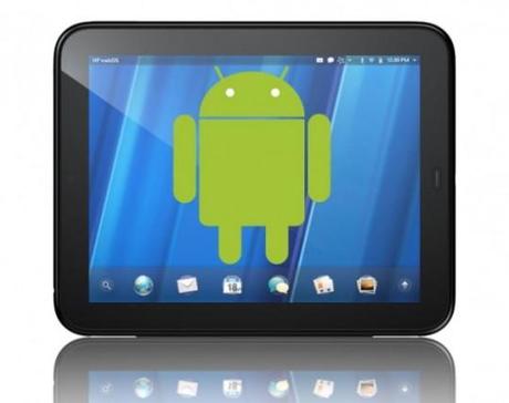 Android auf das HP Touchpad portiert