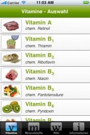 Vitamine & Mineralien – auf iPad, iPhone, iPod touch und Ihrem Körper mangelt es an nichts