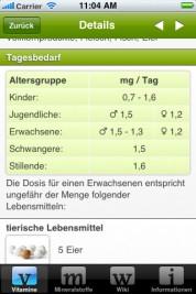 Vitamine & Mineralien – auf iPad, iPhone, iPod touch und Ihrem Körper mangelt es an nichts