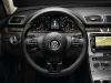 Schwarzes Leder-Multifunktionslenkrad im neuen VW Passat Exclusive