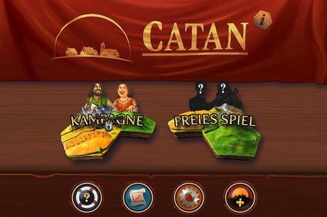 Das klasse Strategiespiel Catan als reduzierte App für iPhone/iPod touch oder iPad
