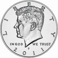 Die 50-Cent-Münze (Half-Dollar)