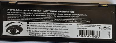 Manhatten Professional Smokey Eyes Kit in Misty Mauve
