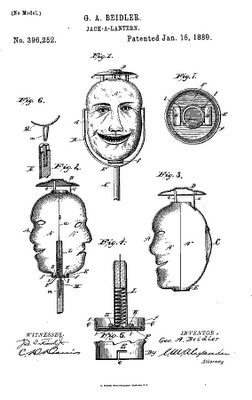 Das Patent auf die Halloweenlaterne