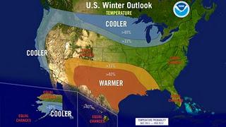 La Niña: Wettervorhersage USA Winter 2011 / 2012 (generell), La Niña, USA, Wettervorhersage Wetter, Winter, 2011, 2012, US-Ostküste Eastcoast, Great Lakes, 