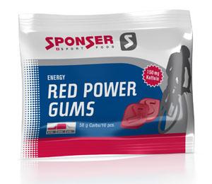 Sponser Red Power Gums Packung
