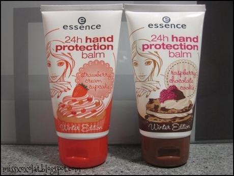 essence 24h hand protection balm Winter Edition little bakery