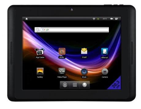 Odys Xpress Tablet-PC mit schneller 1,2GHz CPU, kapazitivem Display, 512 MB DDR3 RAM und Android 2.3