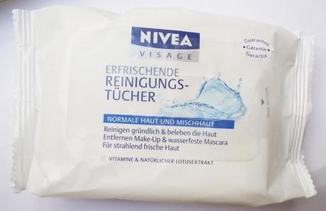 Review: Nivea Erfrischende Reinigungstücher für normale und Mischhaut