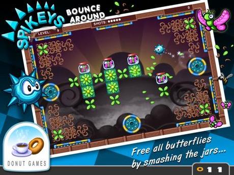 Spikey’s Bounce Around – Feines Puzzle-Spiel mit einer netten Spielidee