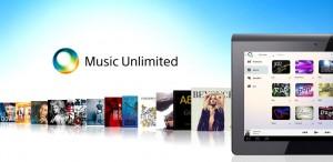 sony music unlimited app für android tablets