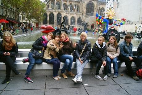 TAG 3 in Paris: Notre Dame, St Severin, Centre Pompidou