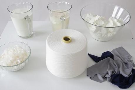 Textilfasern aus Milch