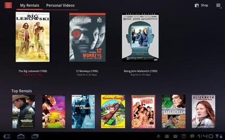 Android Movies bringt Filme auf Tablets.