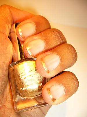 Swatch | P2 Most Wanted LE | Nail Polish Liner No. 010 Golden Ivy