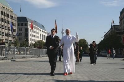 Papstbesuch, Brief an den Polizeipräsidenten