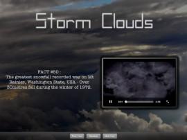 Storm Clouds Flying – und Odin jagt mit seinem achtfüßigen Ross mit Wolkenhut und dunklem Himmelsmantel über iPad, iPhone, iPod touch