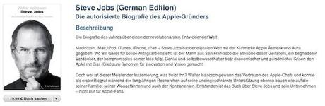 steve jobs biografie Steve Jobs Biografie jetzt auch in Deutsch erhältlich allgemein
