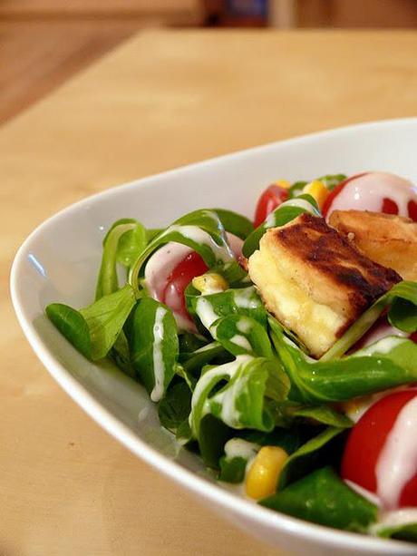 Everyday Cooking: Salat mit gebackenem Schafskäse
