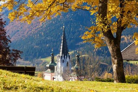 Mariazell Basilika im Herbst